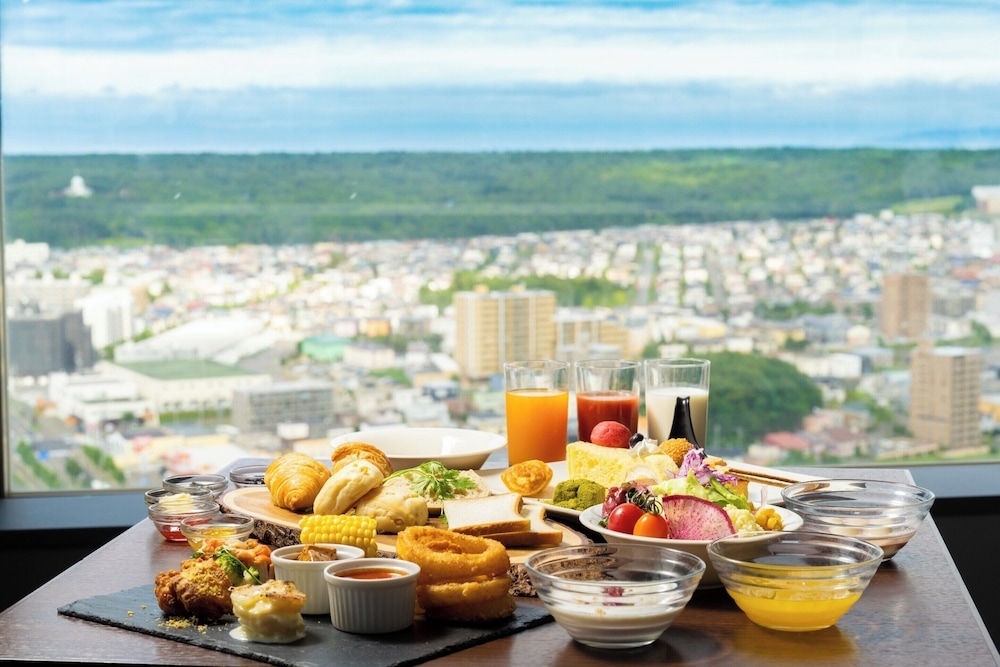 뷔페 아침 식사