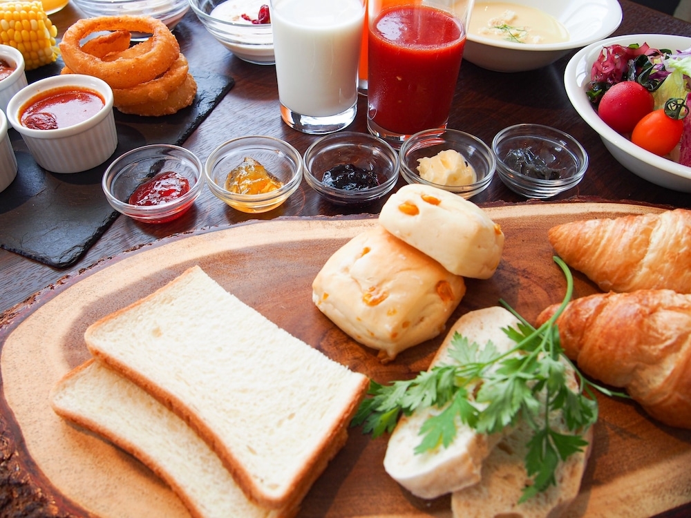 뷔페 아침 식사