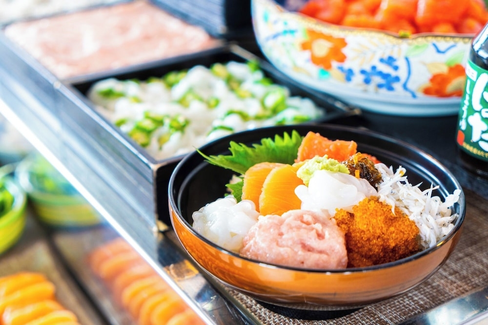 뷔페 아침 식사