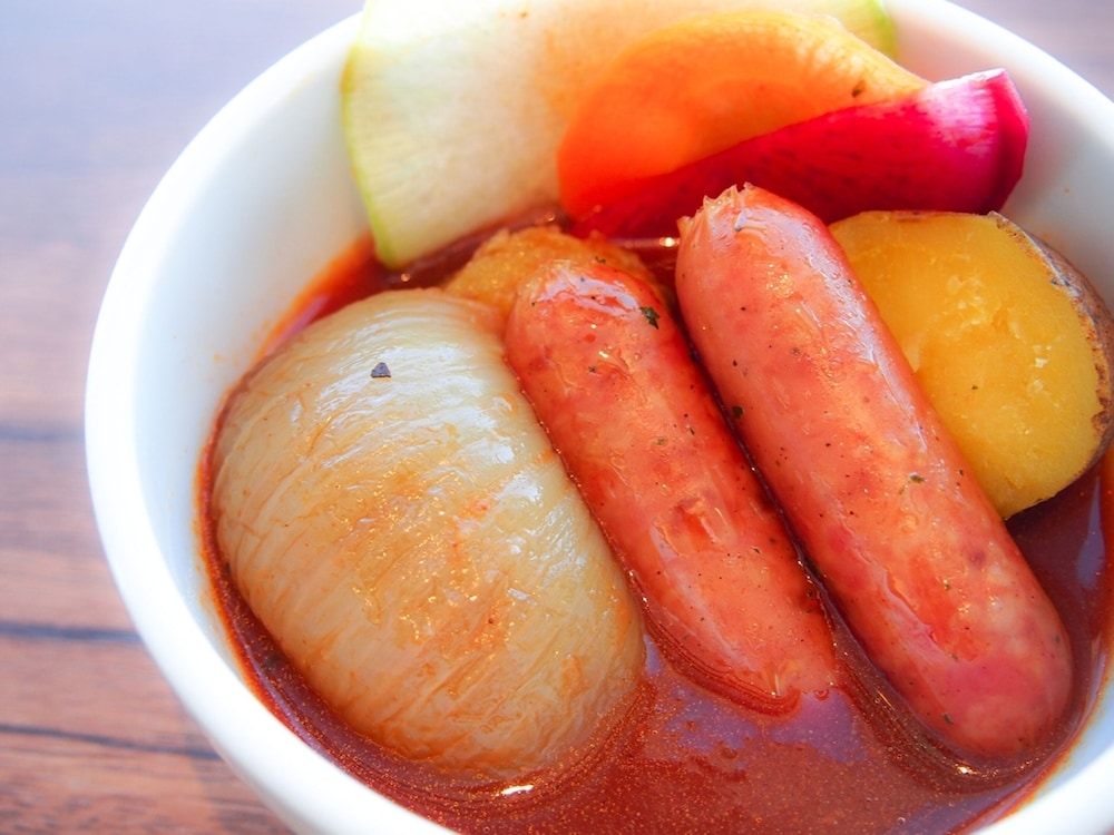 뷔페 아침 식사