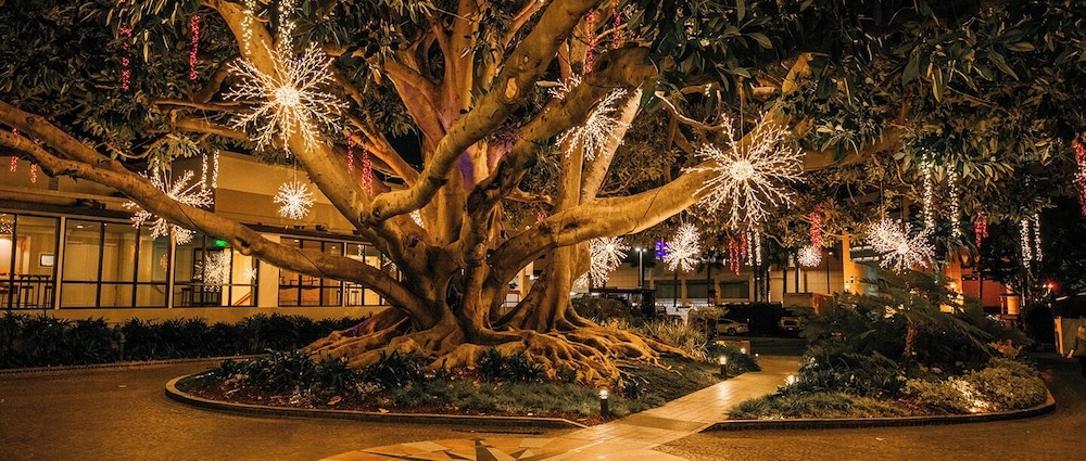 숙박 시설에서 보는 주변 전망