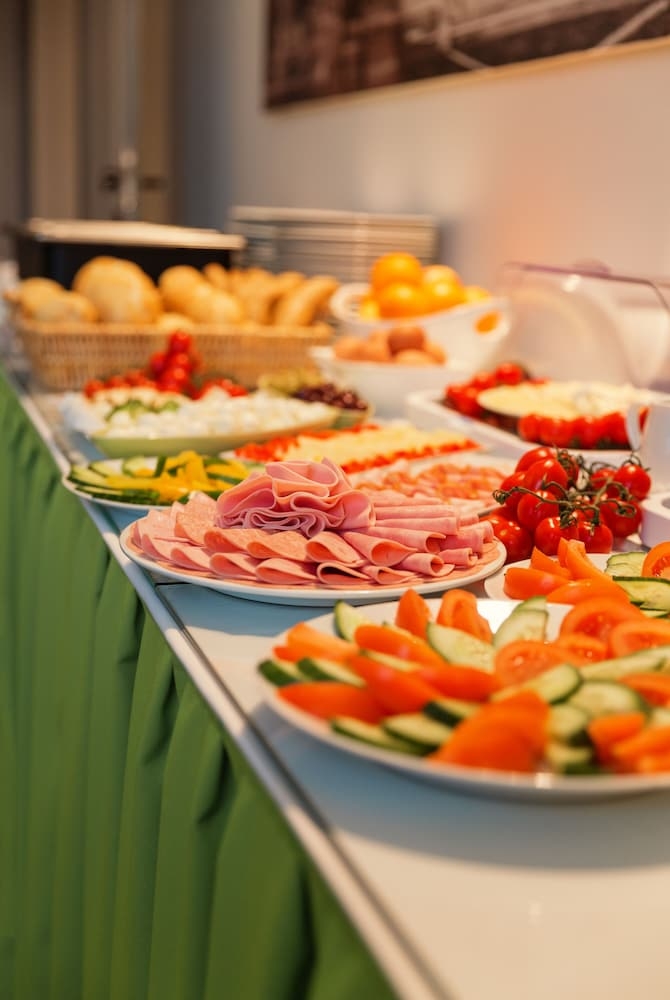 뷔페 아침 식사