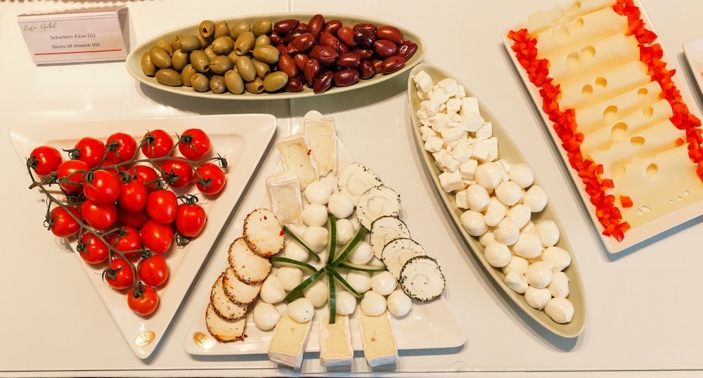 뷔페 아침 식사