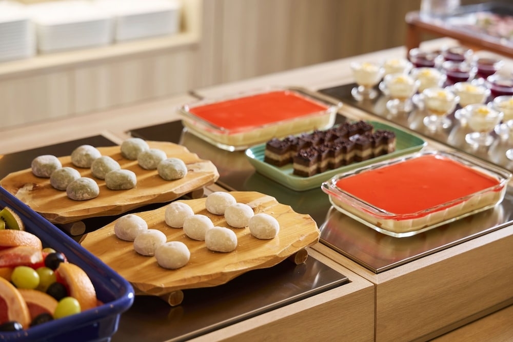 뷔페 아침 식사