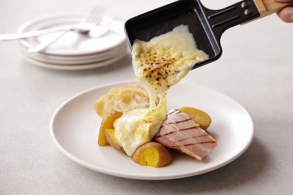 뷔페 아침 식사