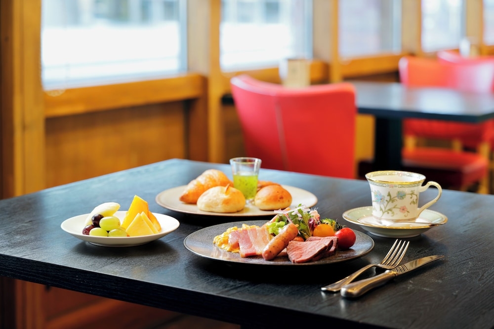 뷔페 아침 식사