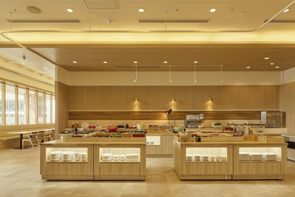 뷔페 아침 식사