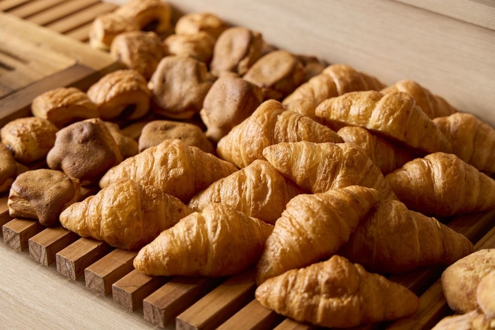 뷔페 아침 식사