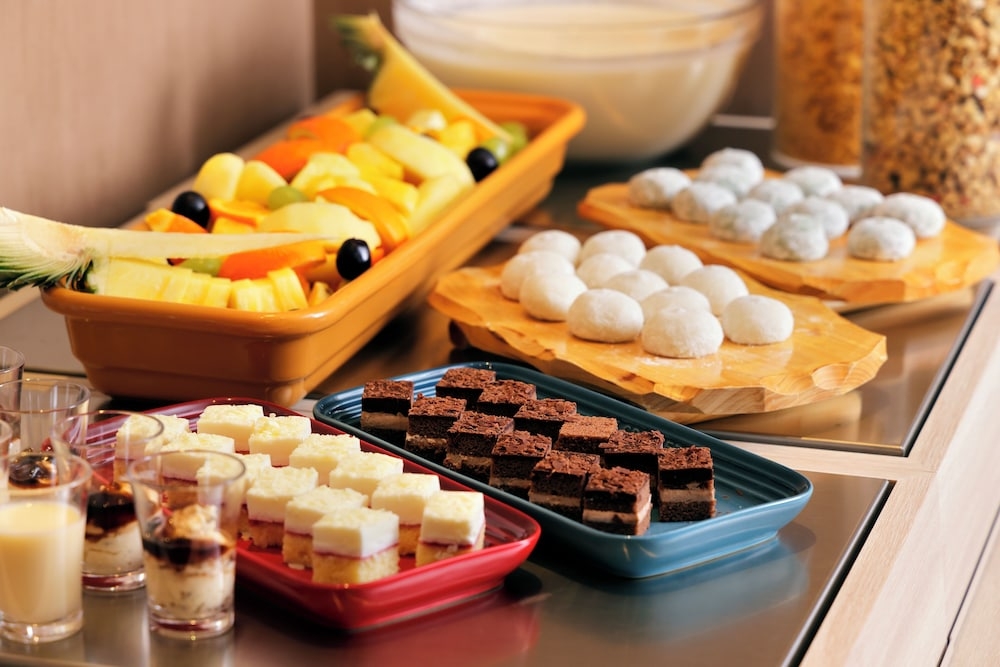 뷔페 아침 식사