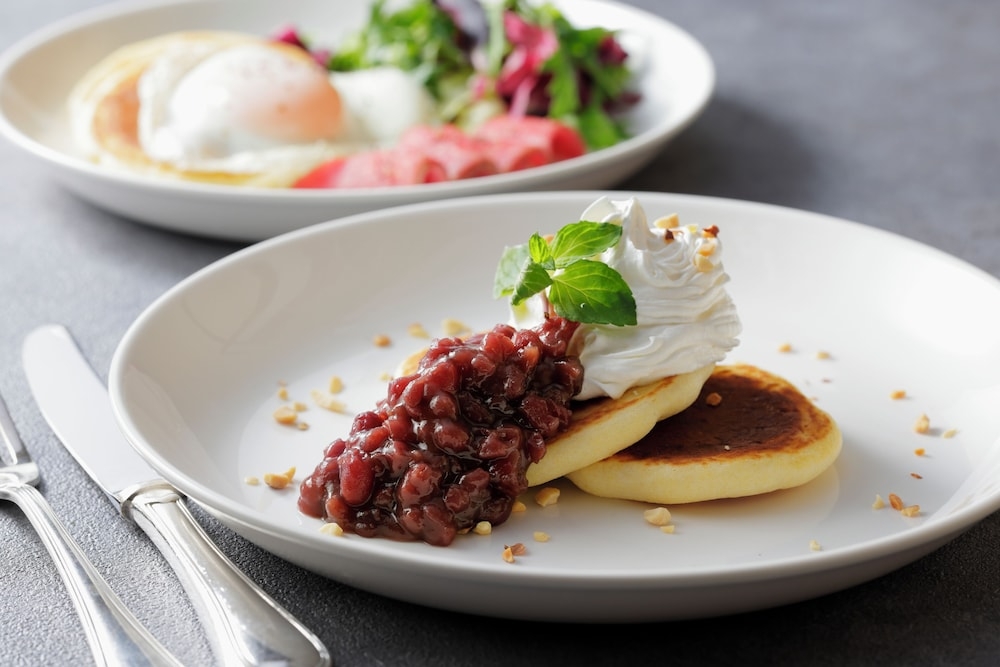 뷔페 아침 식사