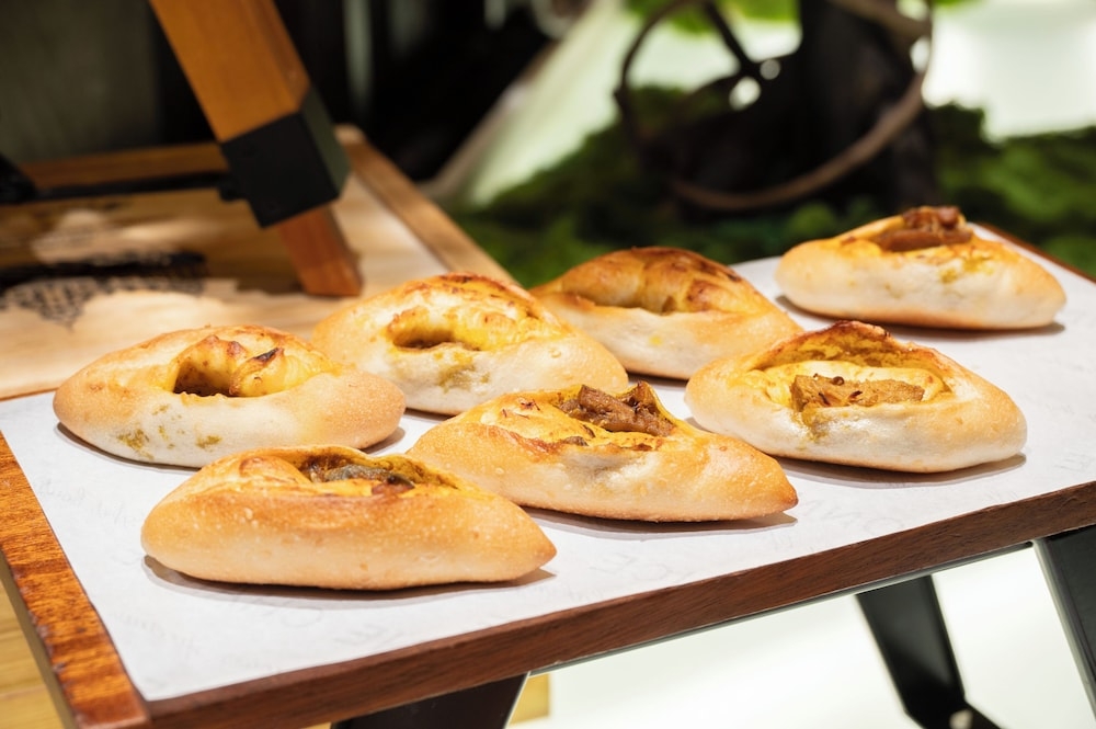 뷔페 아침 식사