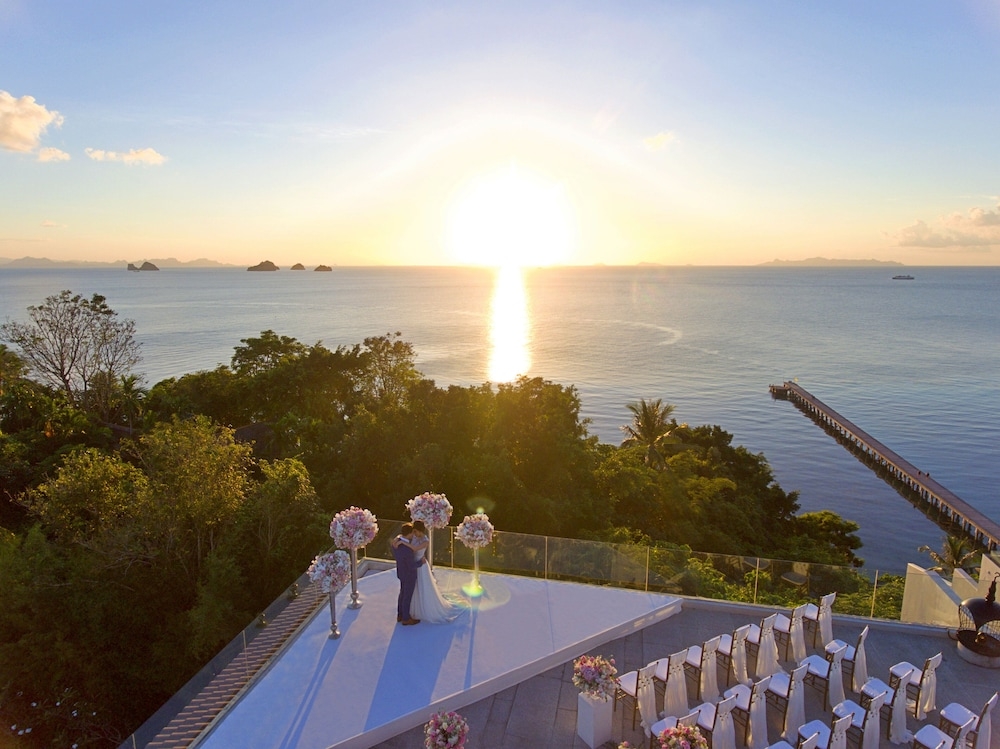 야외 결혼식 공간