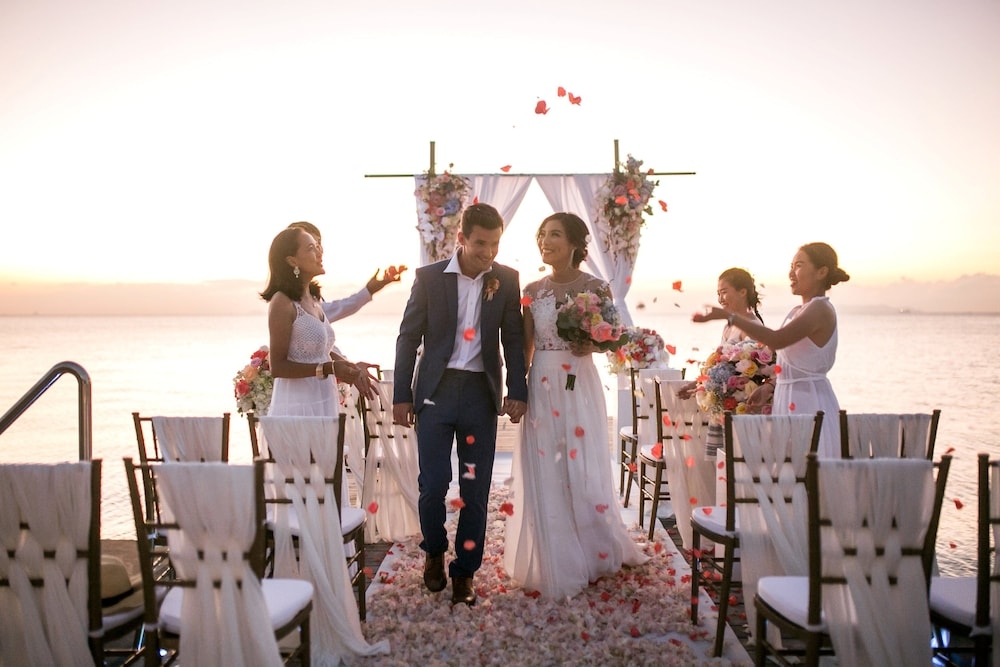 야외 결혼식 공간