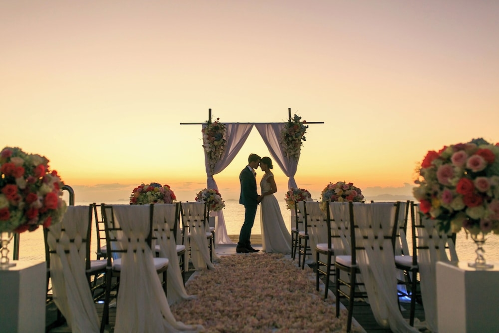 야외 결혼식 공간