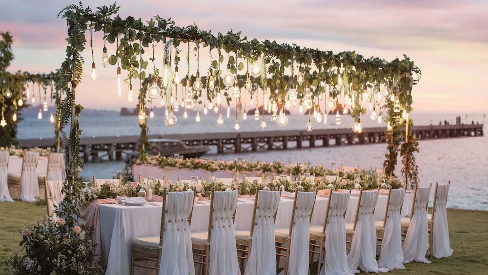 야외 결혼식 공간