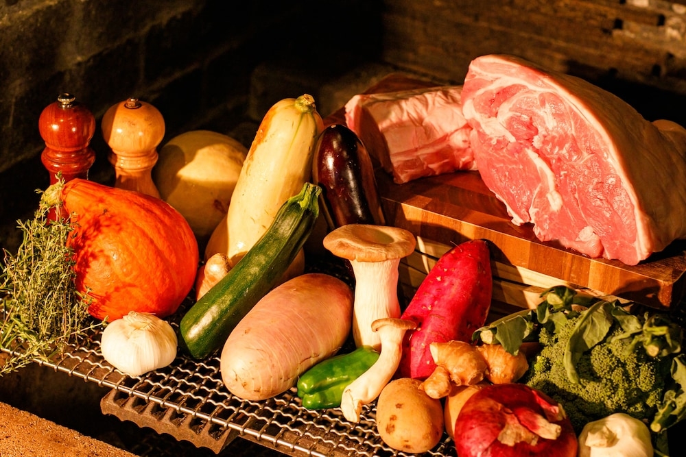 뷔페 아침 식사