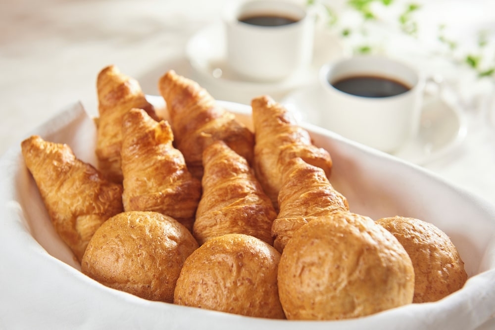 뷔페 아침 식사