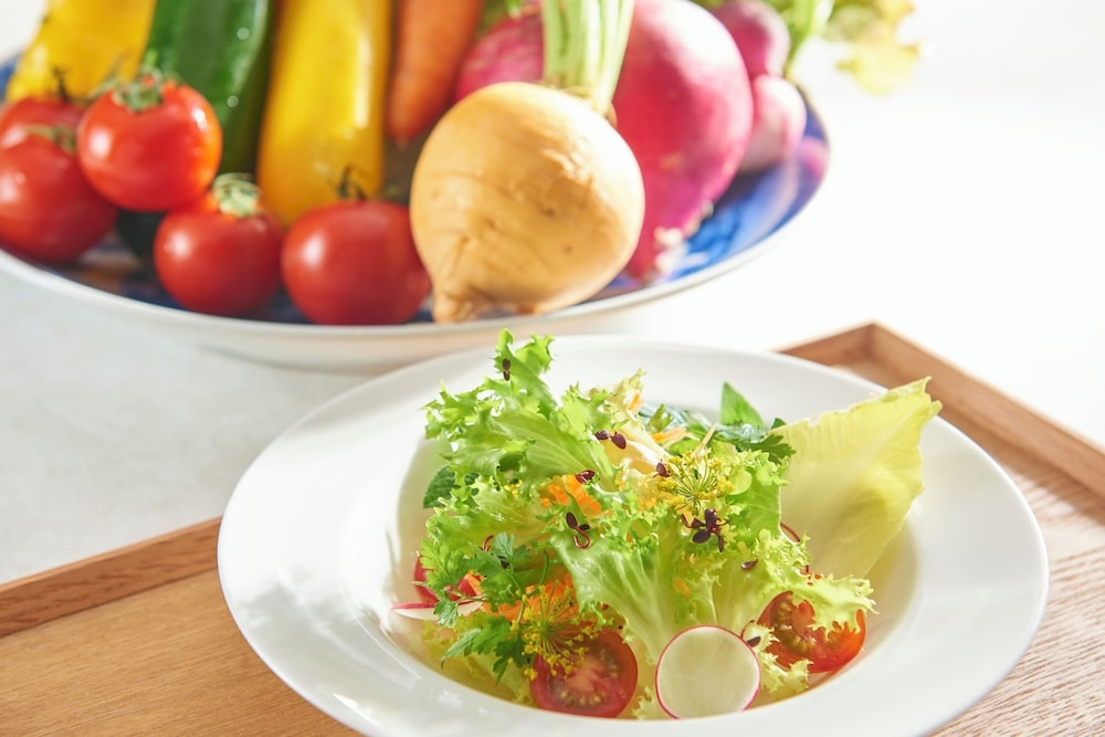 뷔페 아침 식사