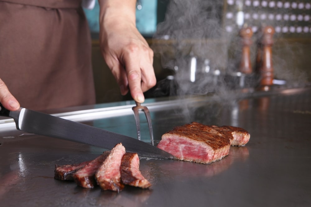 료칸 내 식사 공간