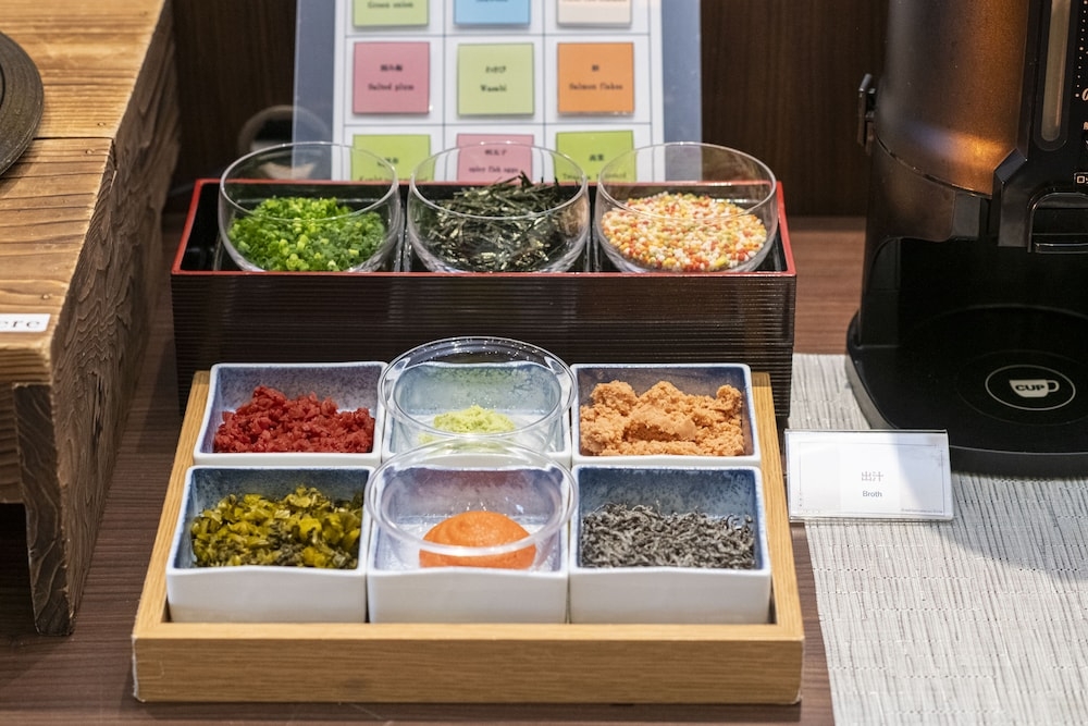 뷔페 아침 식사