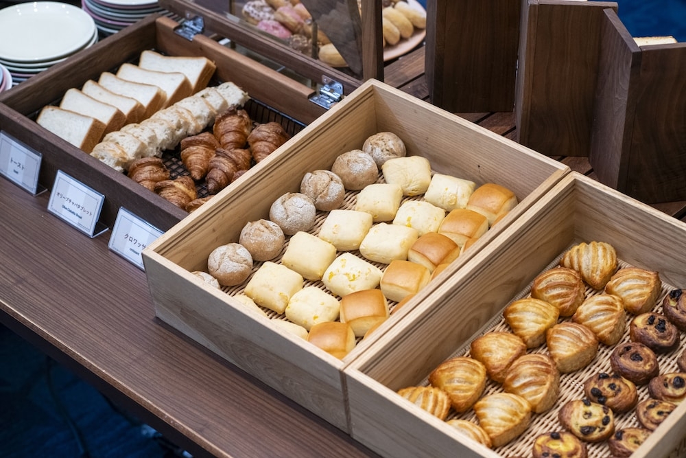 뷔페 아침 식사