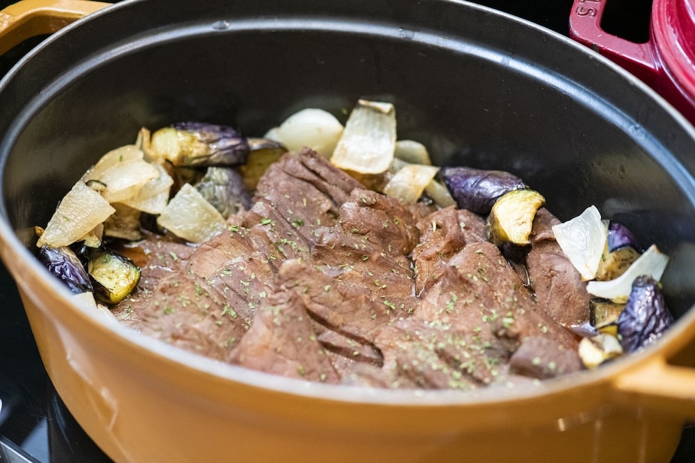 뷔페 아침 식사