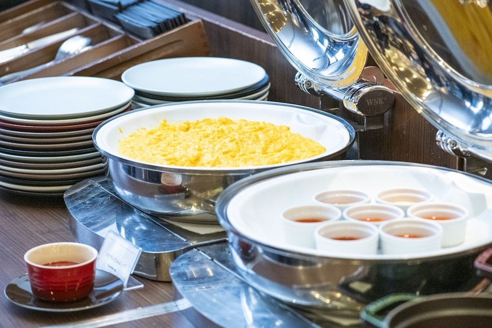 뷔페 아침 식사