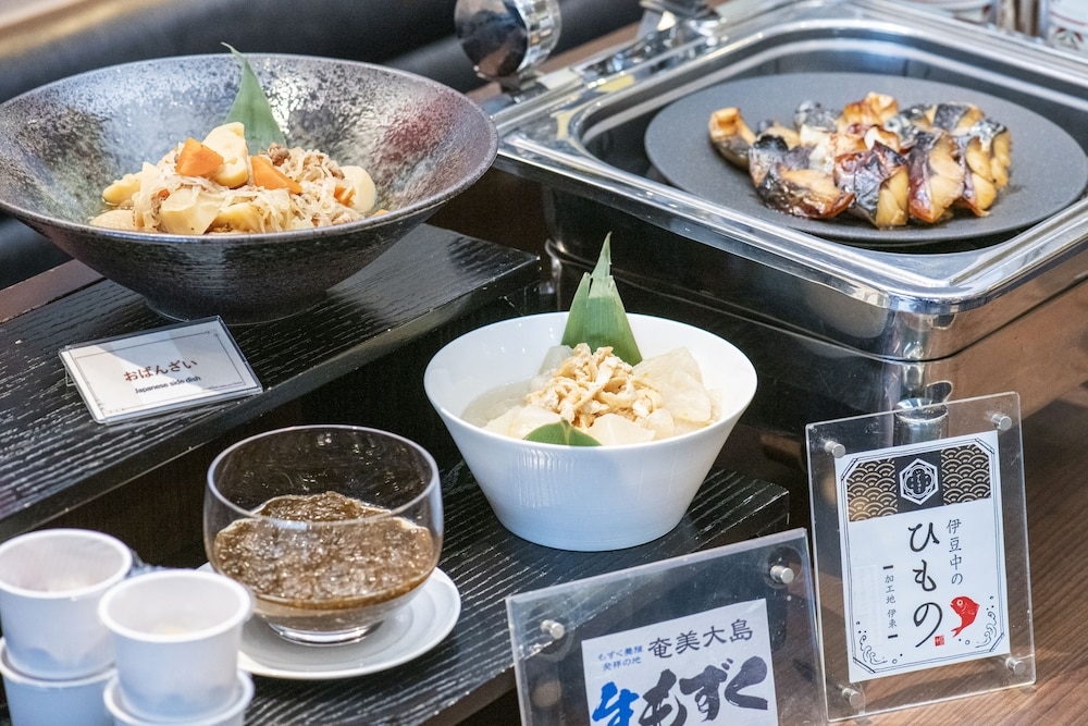 뷔페 아침 식사