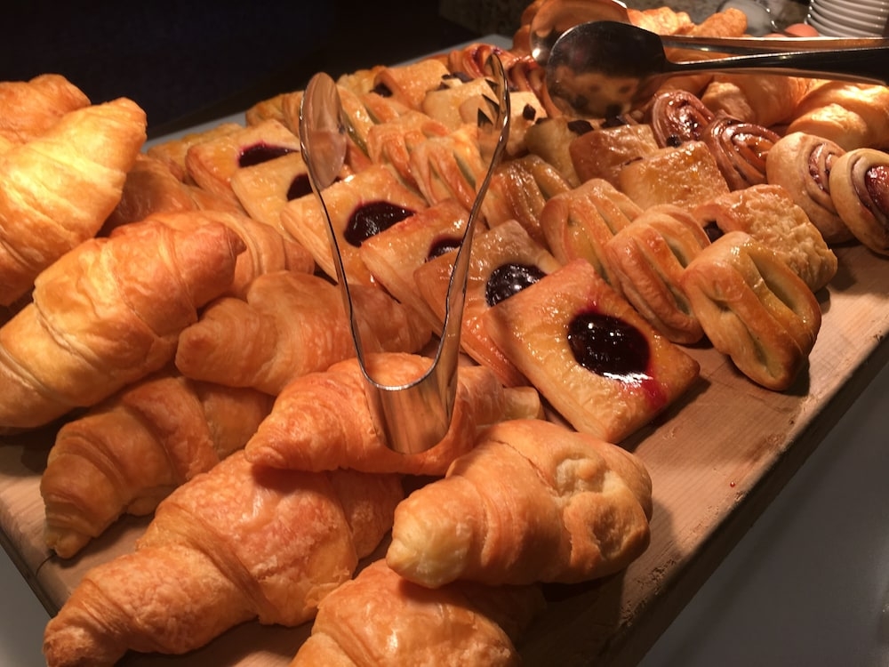 뷔페 아침 식사