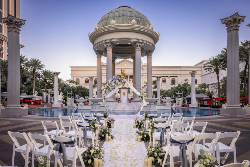 야외 결혼식 공간