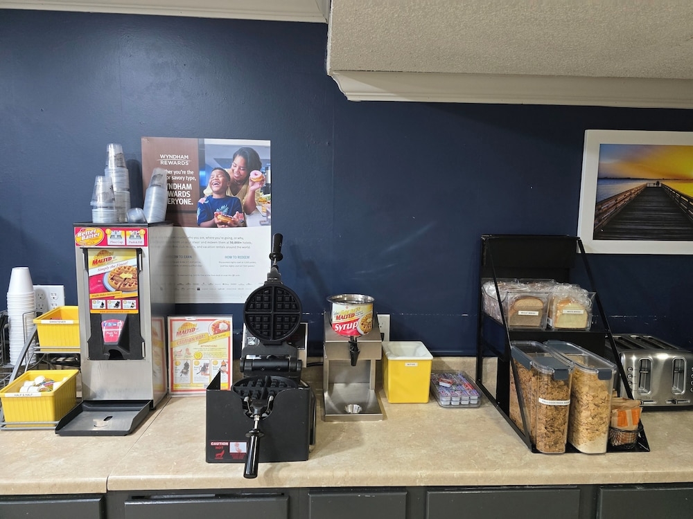 뷔페 아침 식사