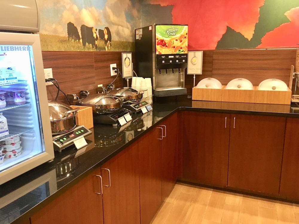 뷔페 아침 식사