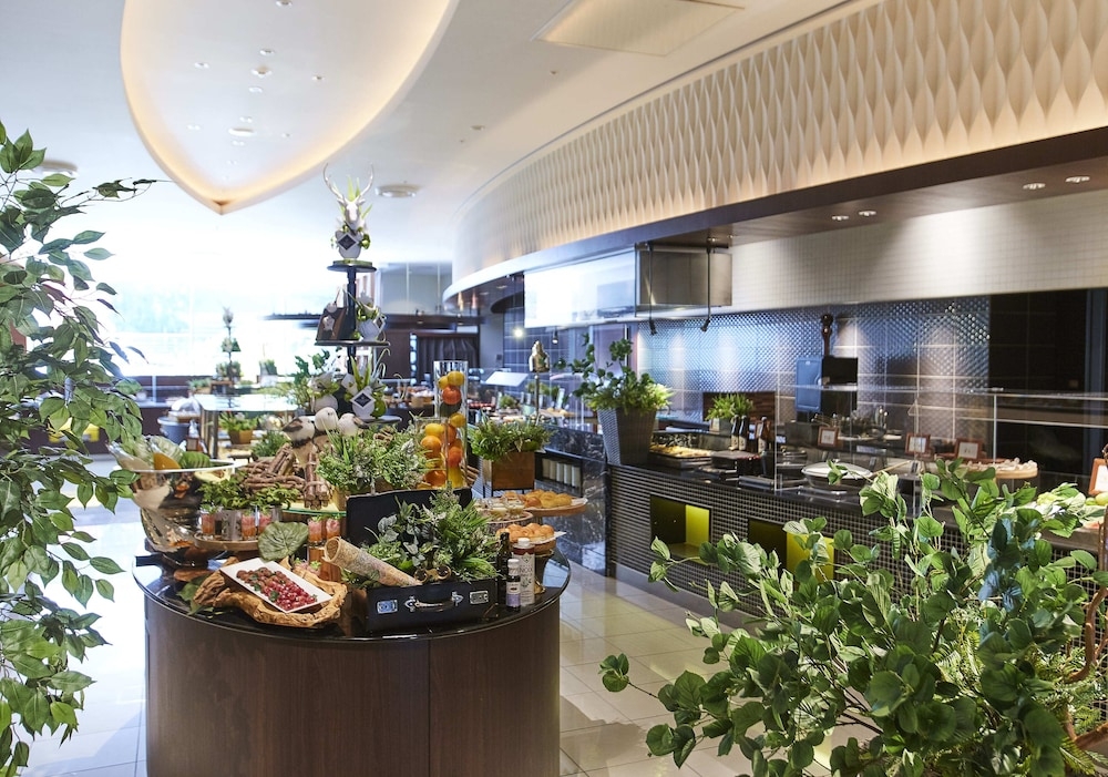 뷔페 아침 식사