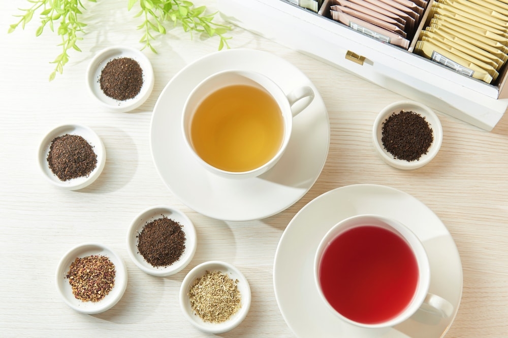 뷔페 아침 식사