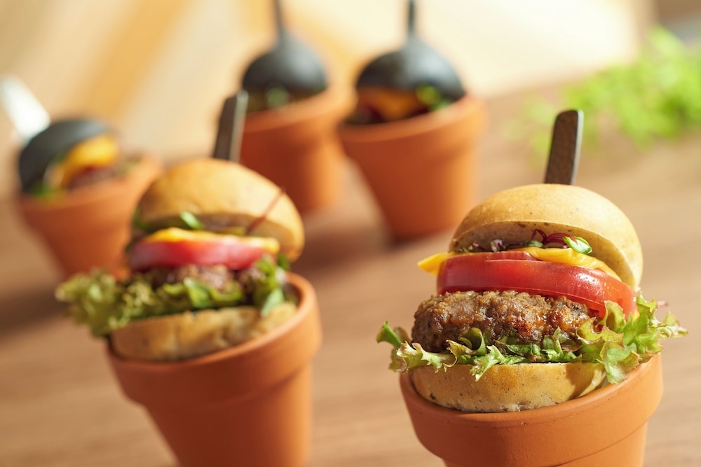 뷔페 아침 식사