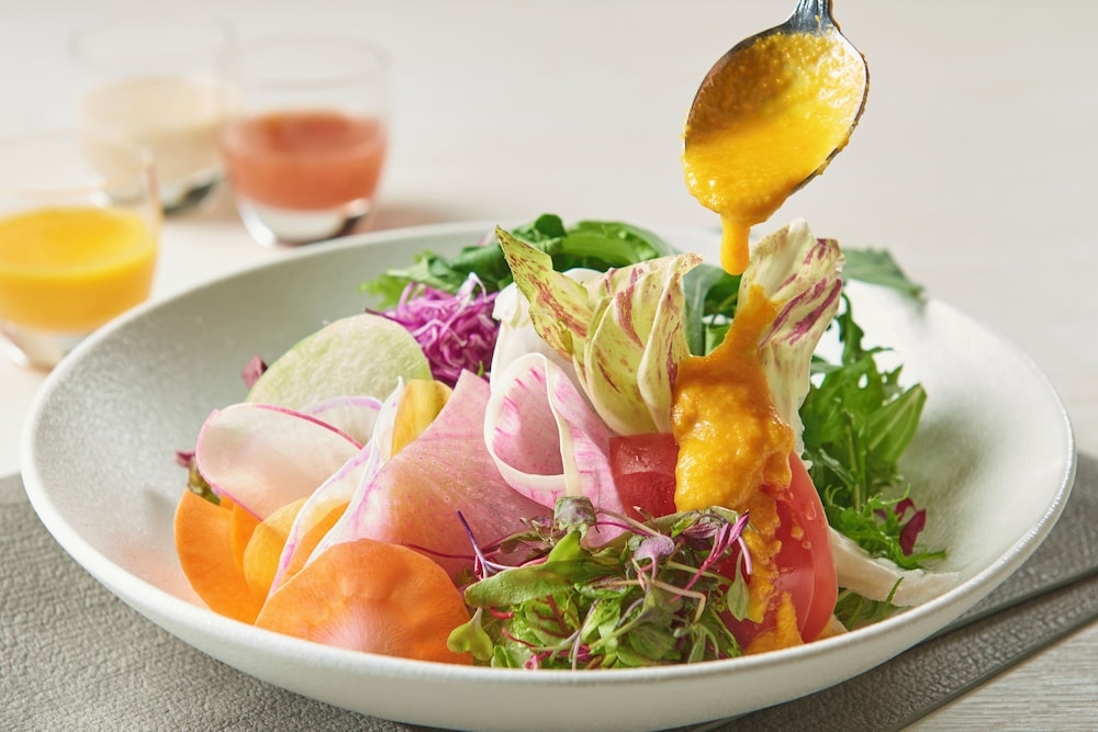 뷔페 아침 식사