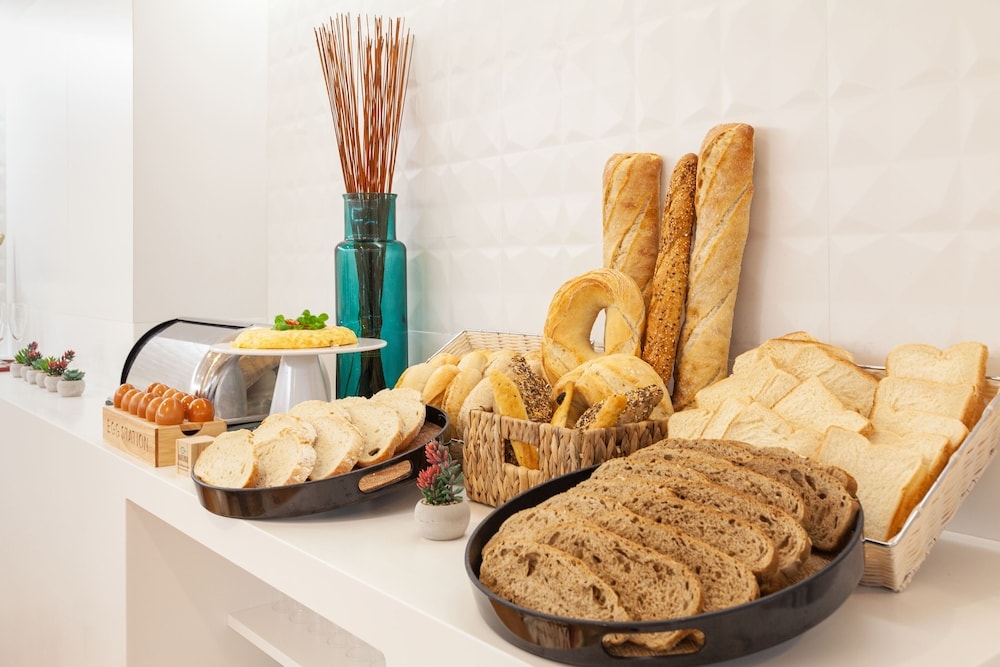 뷔페 아침 식사