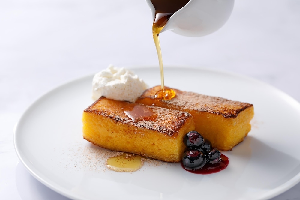 뷔페 아침 식사