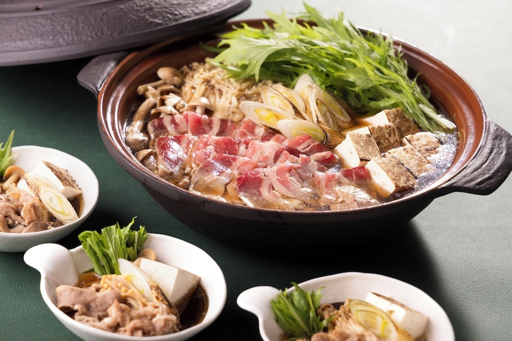 뷔페 아침 식사