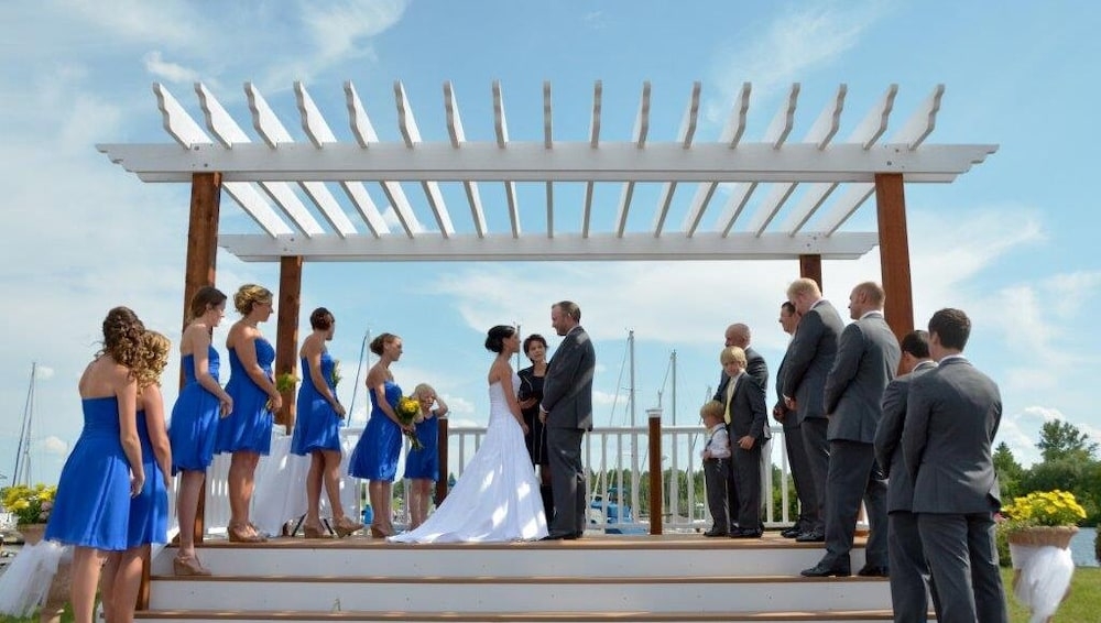 야외 결혼식 공간