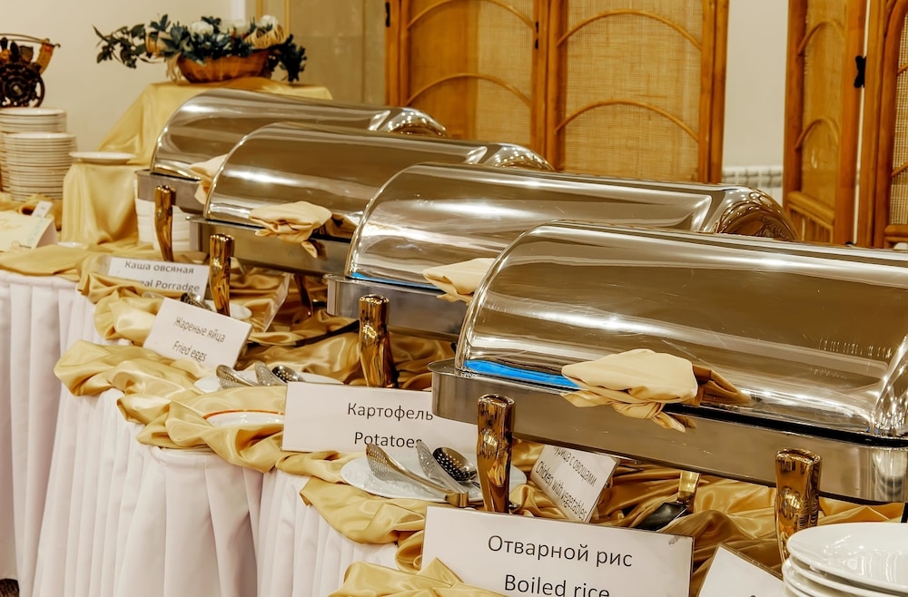 뷔페 아침 식사