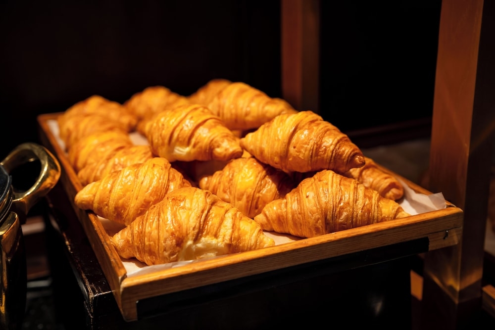 뷔페 아침 식사