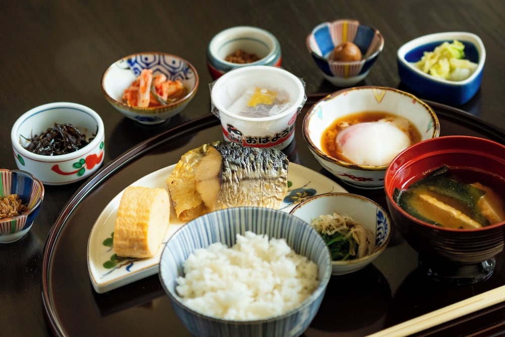 뷔페 아침 식사