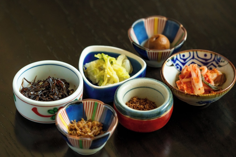 뷔페 아침 식사