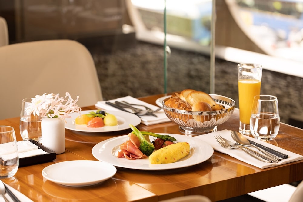 뷔페 아침 식사