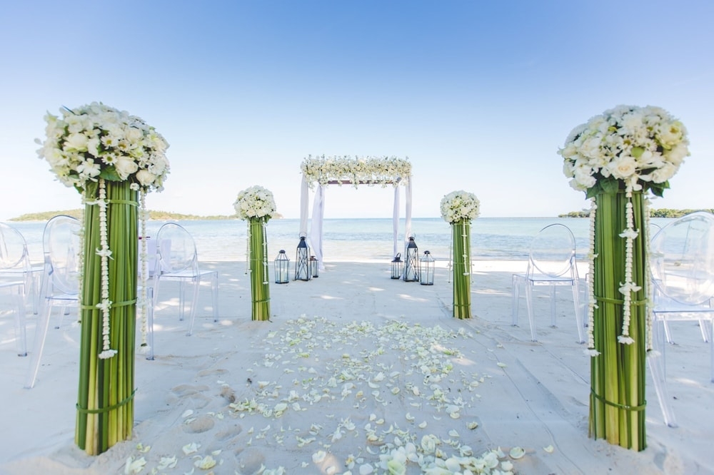 야외 결혼식 공간