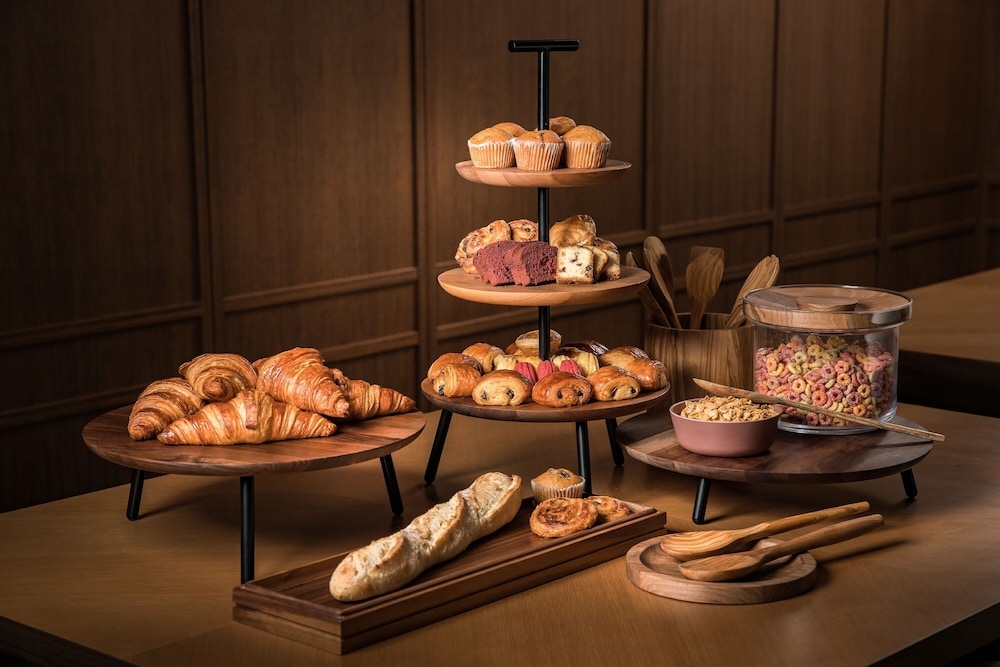 뷔페 아침 식사