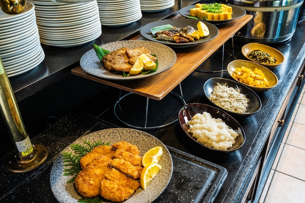 뷔페 아침 식사