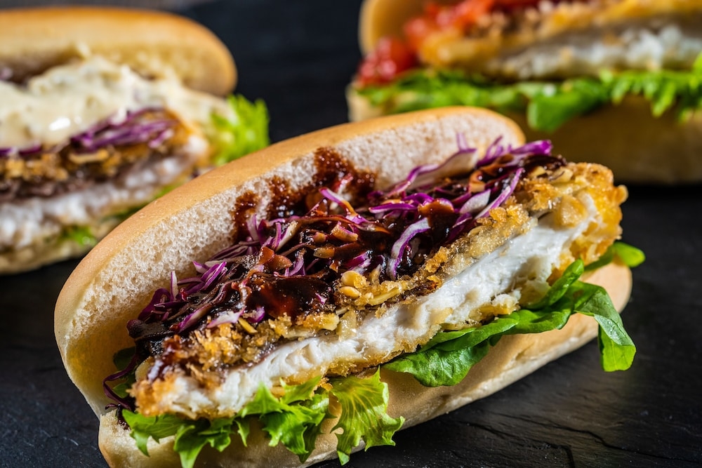 뷔페 아침 식사