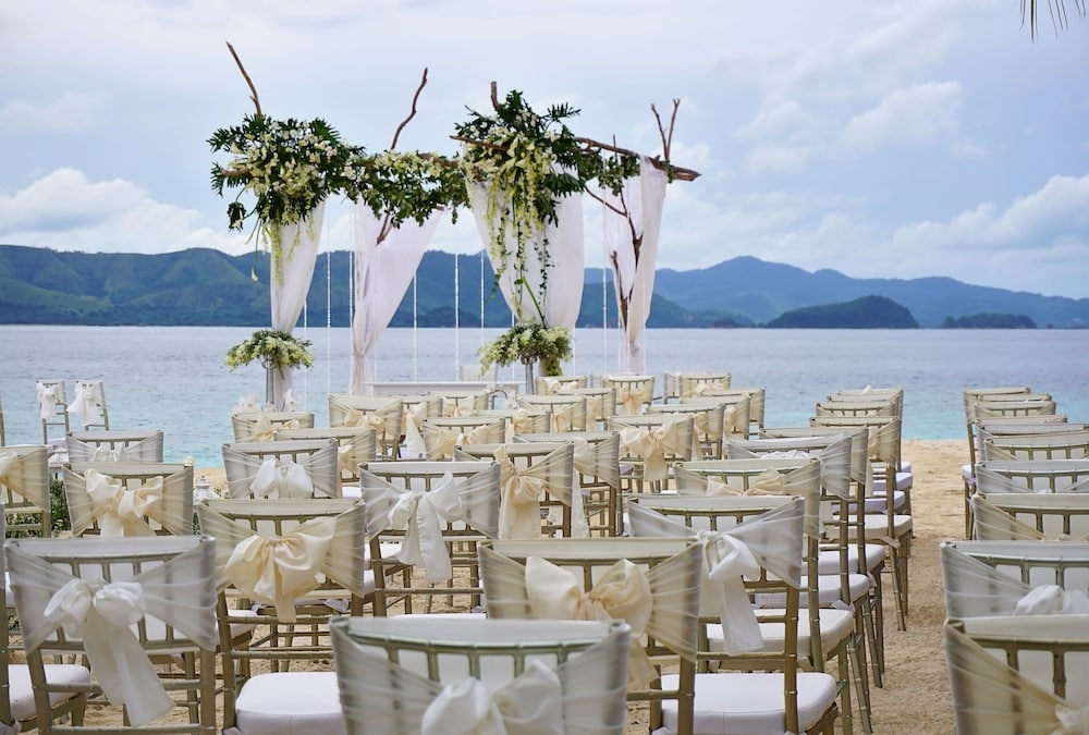 야외 결혼식 공간